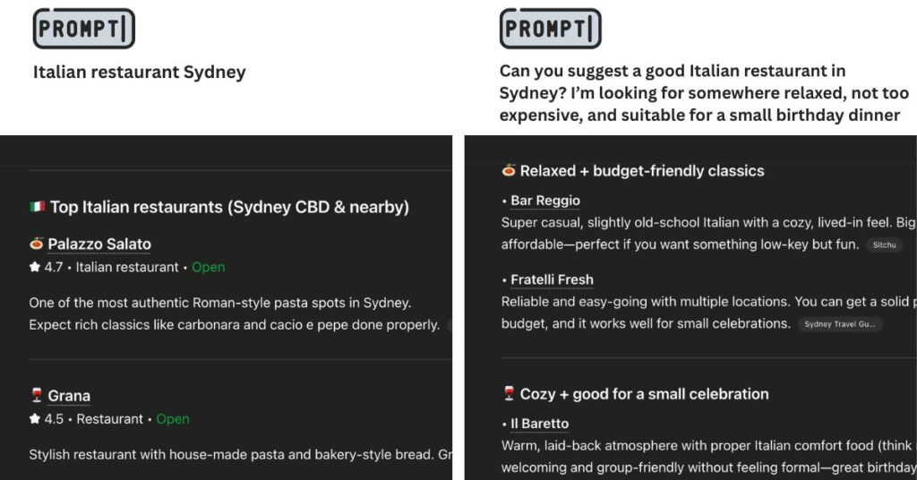 ChatGpt shows Two Different Results based on your Input
