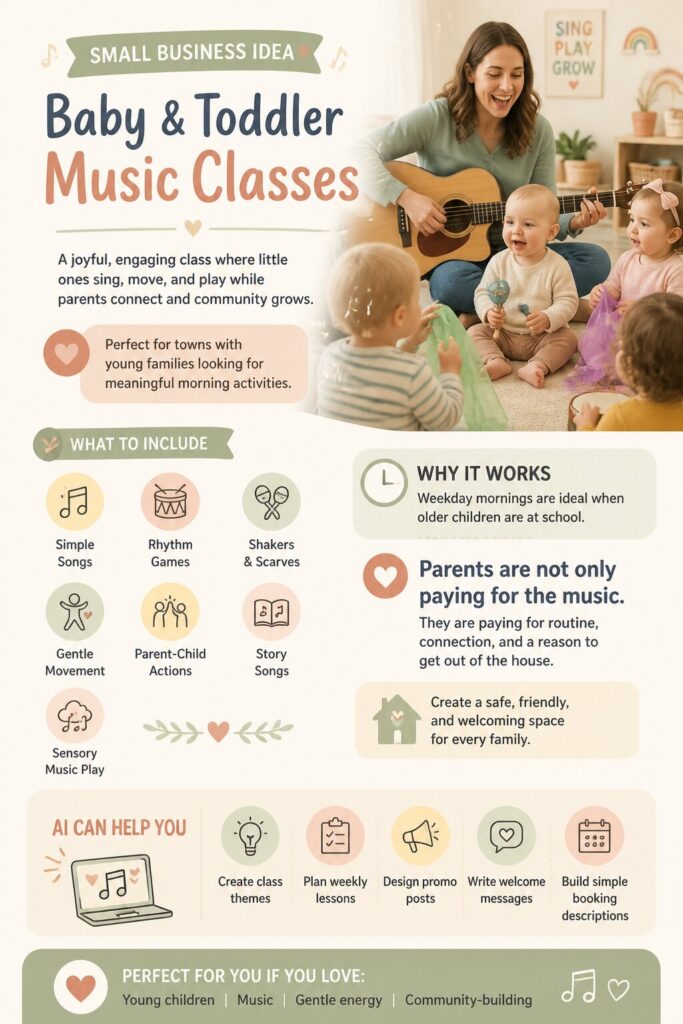 Baby and toddler music classes