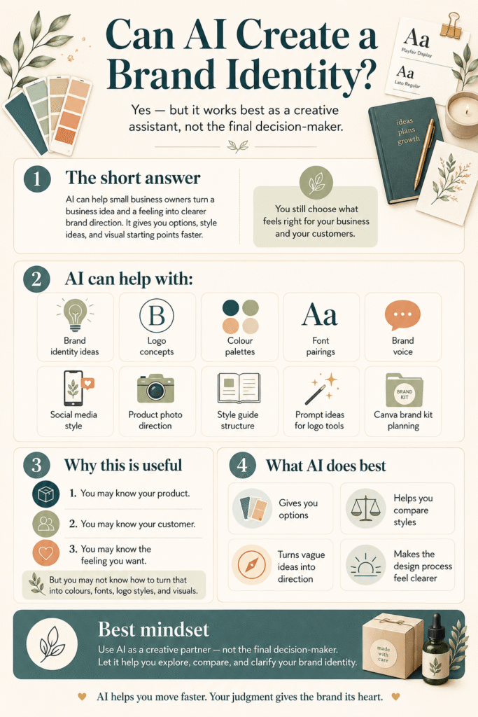 Can AI Create a Brand Identity for a Small Business