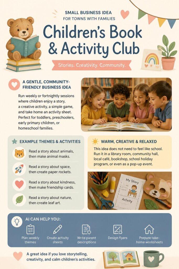 Children’s book and activity club