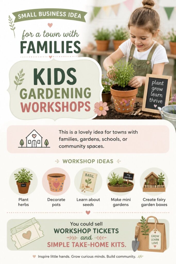 Kids gardening workshops