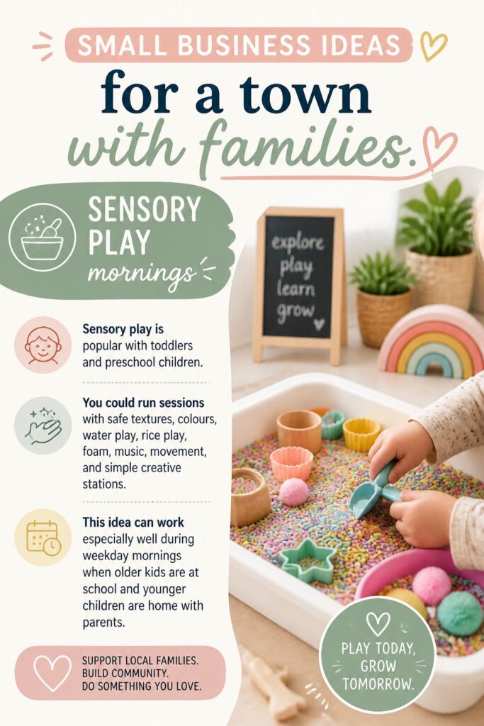 Sensory play mornings