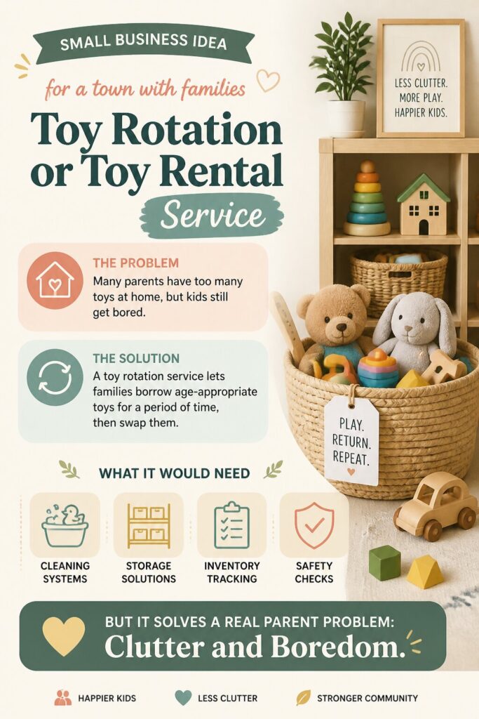 Toy rotation or toy rental service