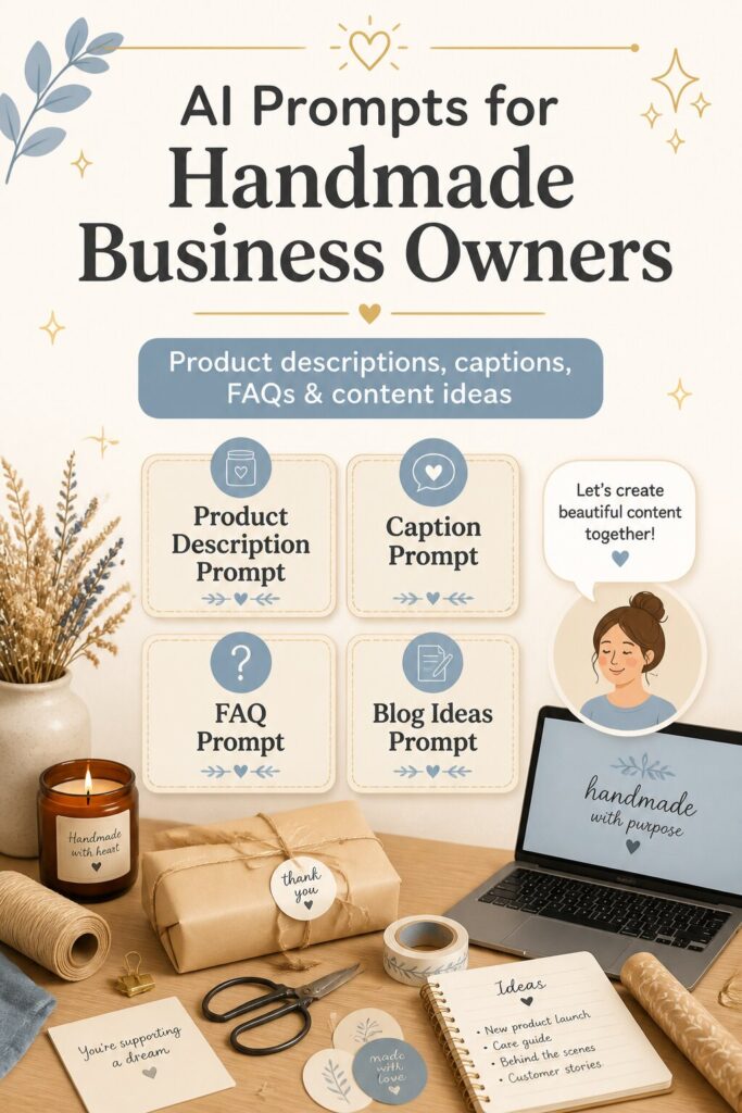 AI for Etsy, Shopify & Handmade Product Businesses